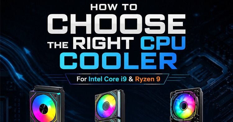 How to Choose the Right CPU Cooler for Intel Core i9 and Ryzen 9