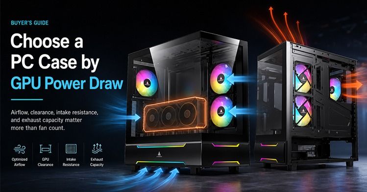 How to Choose a PC Case Based on GPU Power Draw