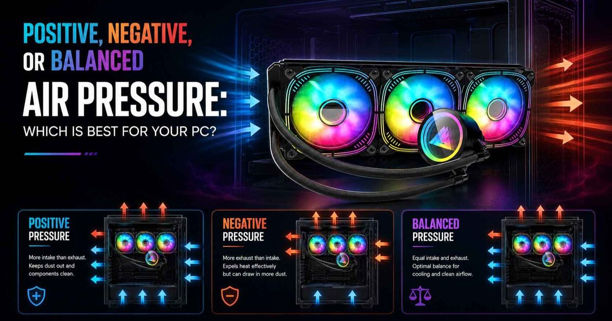 Positive, Negative, or Balanced Air Pressure: Which Is Best for Your PC?